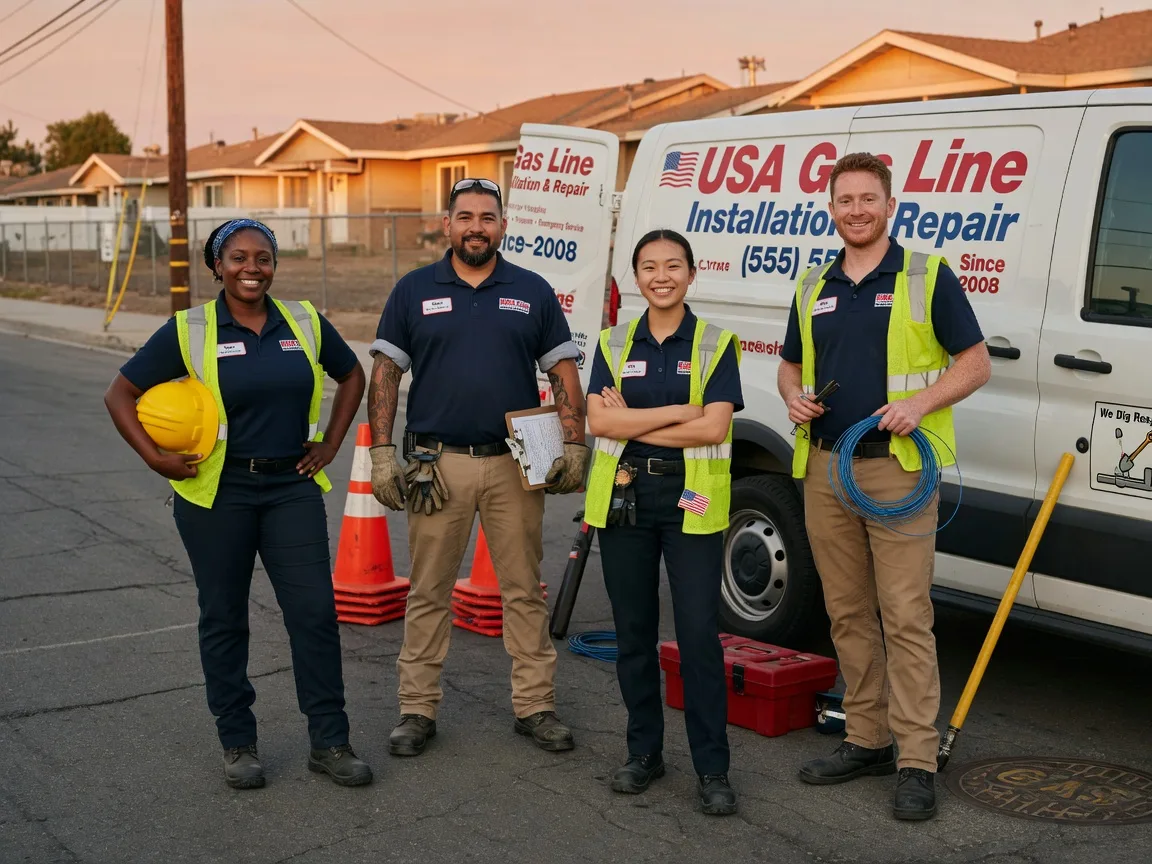 Gas Line Installation company in Wind Ridge, PA
